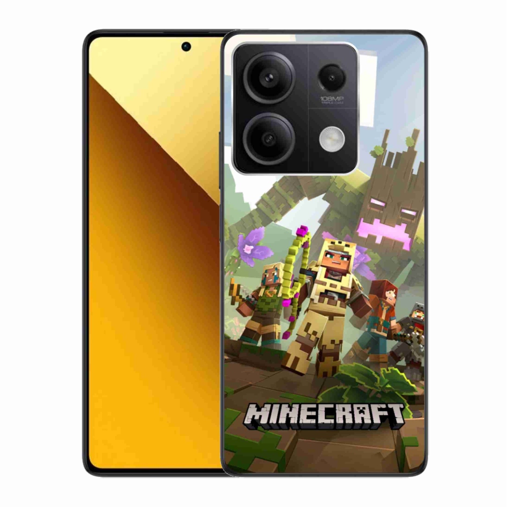 Gélový kryt mmCase na Xiaomi Redmi Note 13 5G - minecraft 1