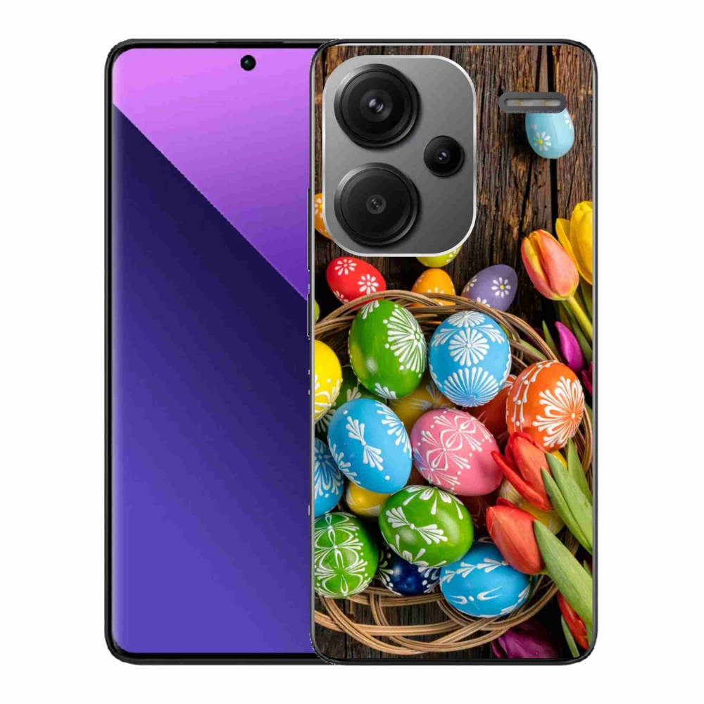 Gélový kryt mmCase na Xiaomi Redmi Note 13 Pro+ 5G - veľkonočné vajíčka