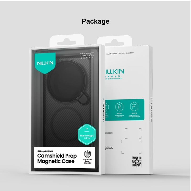 Nillkin CamShield Prop Magnetic Zadný Kryt pre Honor Magic 8 Pro Black