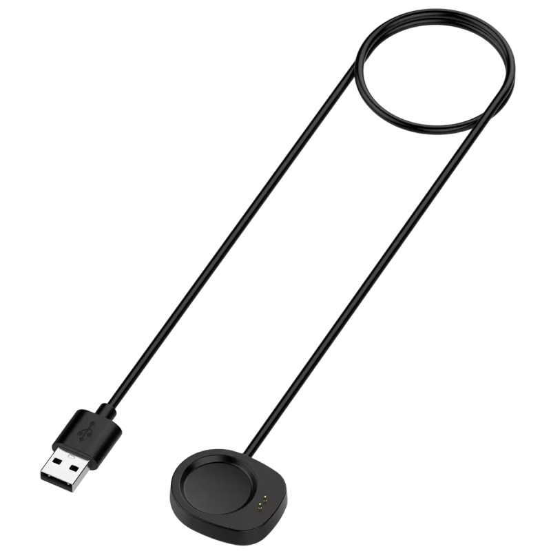 Taktický USB nabíjací kábel pre Xiaomi Amazfit Active 3 Premium/Active Max/ T-Rex 3/3Pro/ Balance 1/2/ Helio Strap