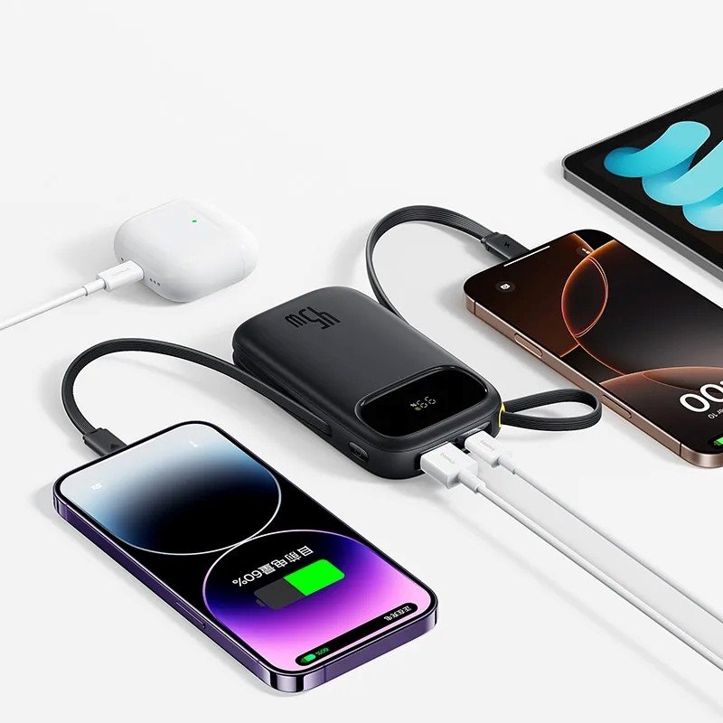 Baseus EnerFill FC31 QPow 3 45 W powerbanka 20 000 mAh Cosmic Black
