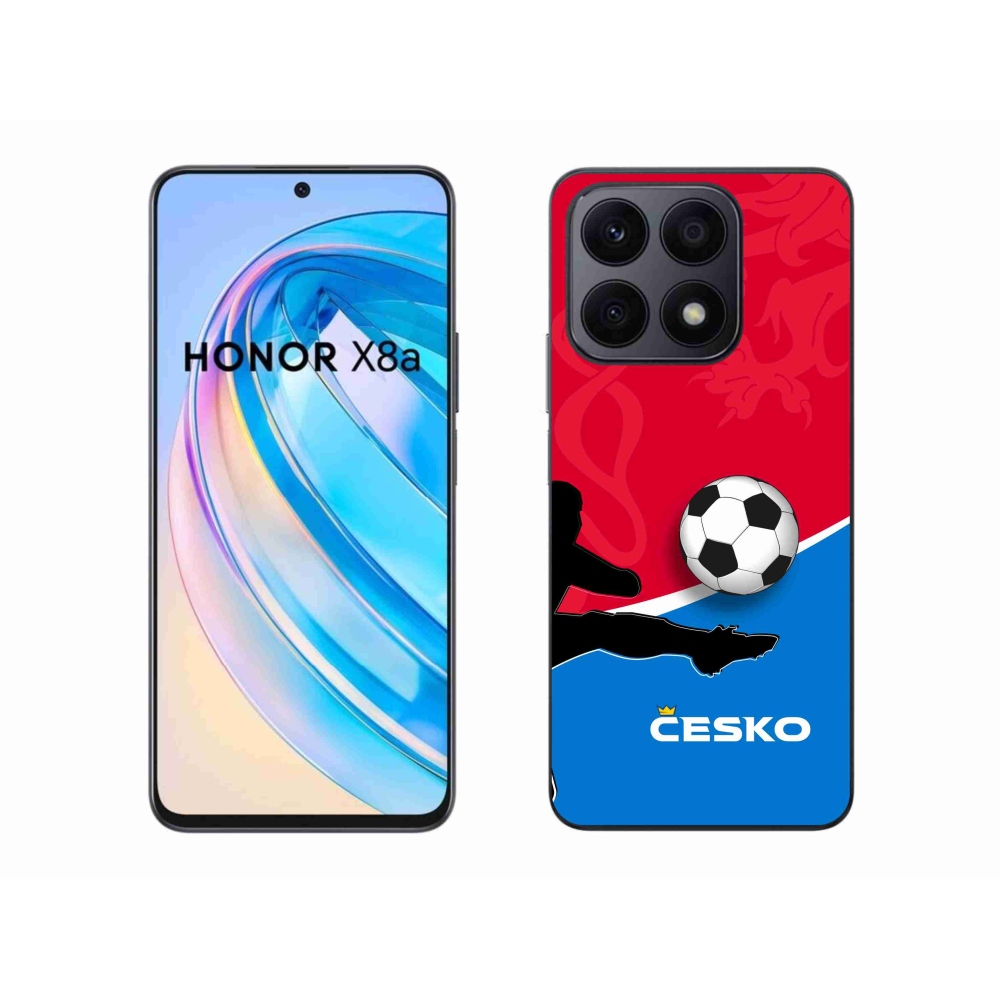 Gélový kryt mmCase na Honor X8a - futbal Česko 2