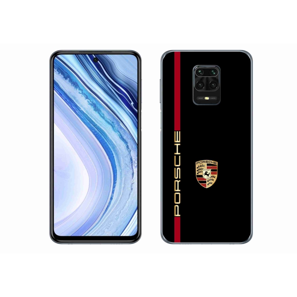 Gélový kryt mmCase na Xiaomi Redmi Note 9S - porsche 1