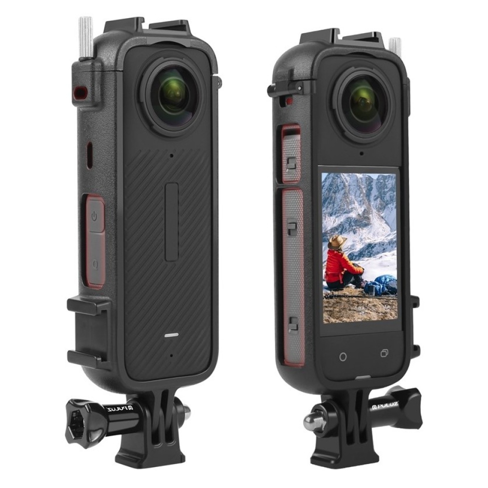 PULUZ ochranný rámček s držiakom príslušenstva pre Insta360 X4