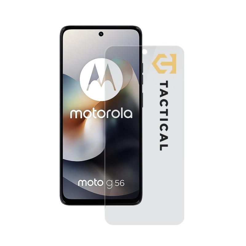 Taktický sklenený štít 2,5D sklo pre Motorola G56 Clear