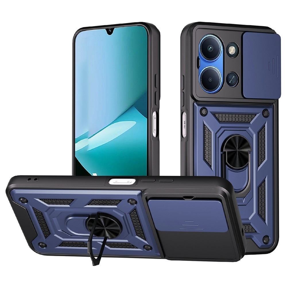 Slide odolný kryt na Xiaomi Redmi 15C 4G/5G (173mm) - modrý