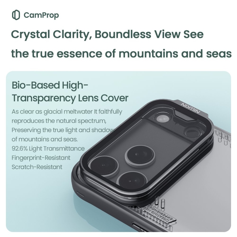 Nillkin Iceblade Prop Kryt pre Apple iPhone 17 Pro Max Dark Night Black