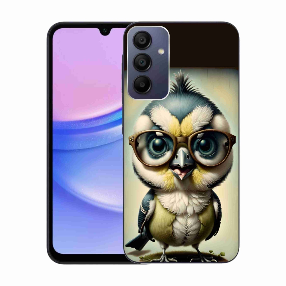 Gélový kryt mmCase na Samsung Galaxy A15 4G/5G - mláďa s okuliarmi