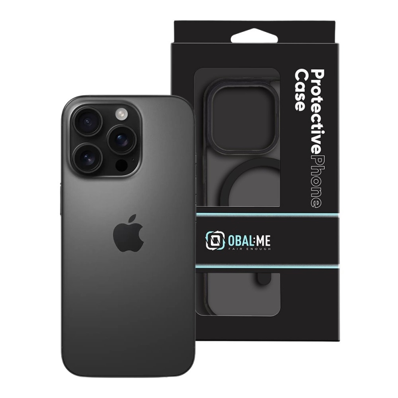 COVER:ME MagNetix Outline Cover pre Apple iPhone 16 Pro Black