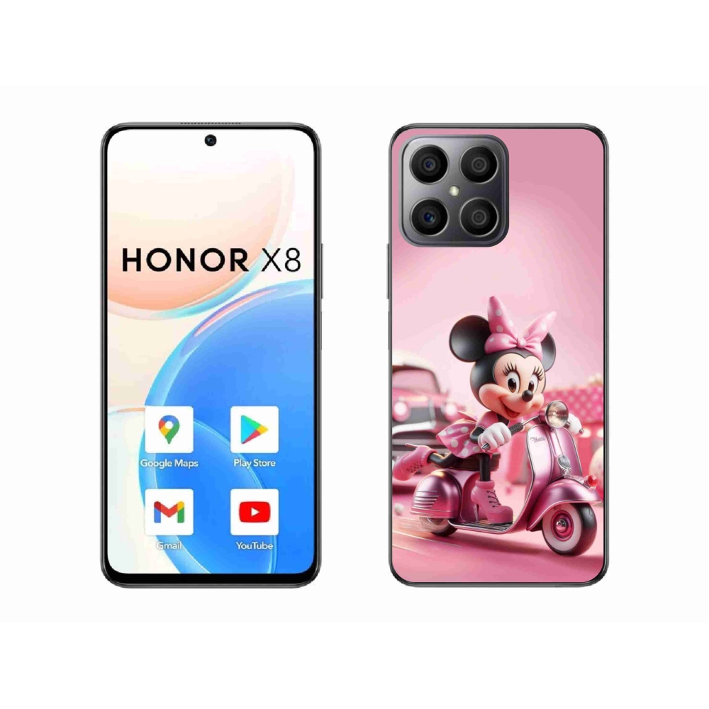 Gélový kryt mmCase na Honor X8 4G - minnie 1