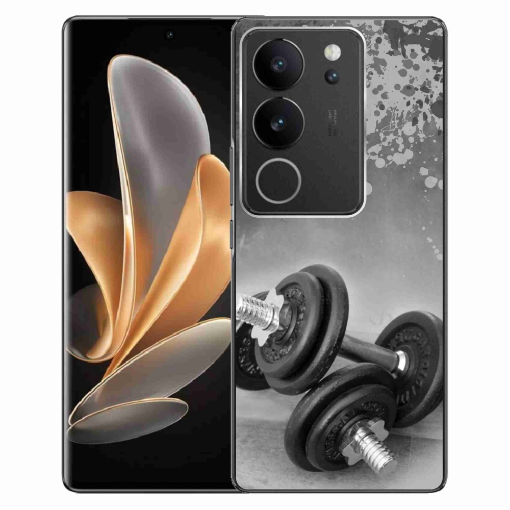 Gélový kryt mmCase na Vivo V29 5G - činky 1