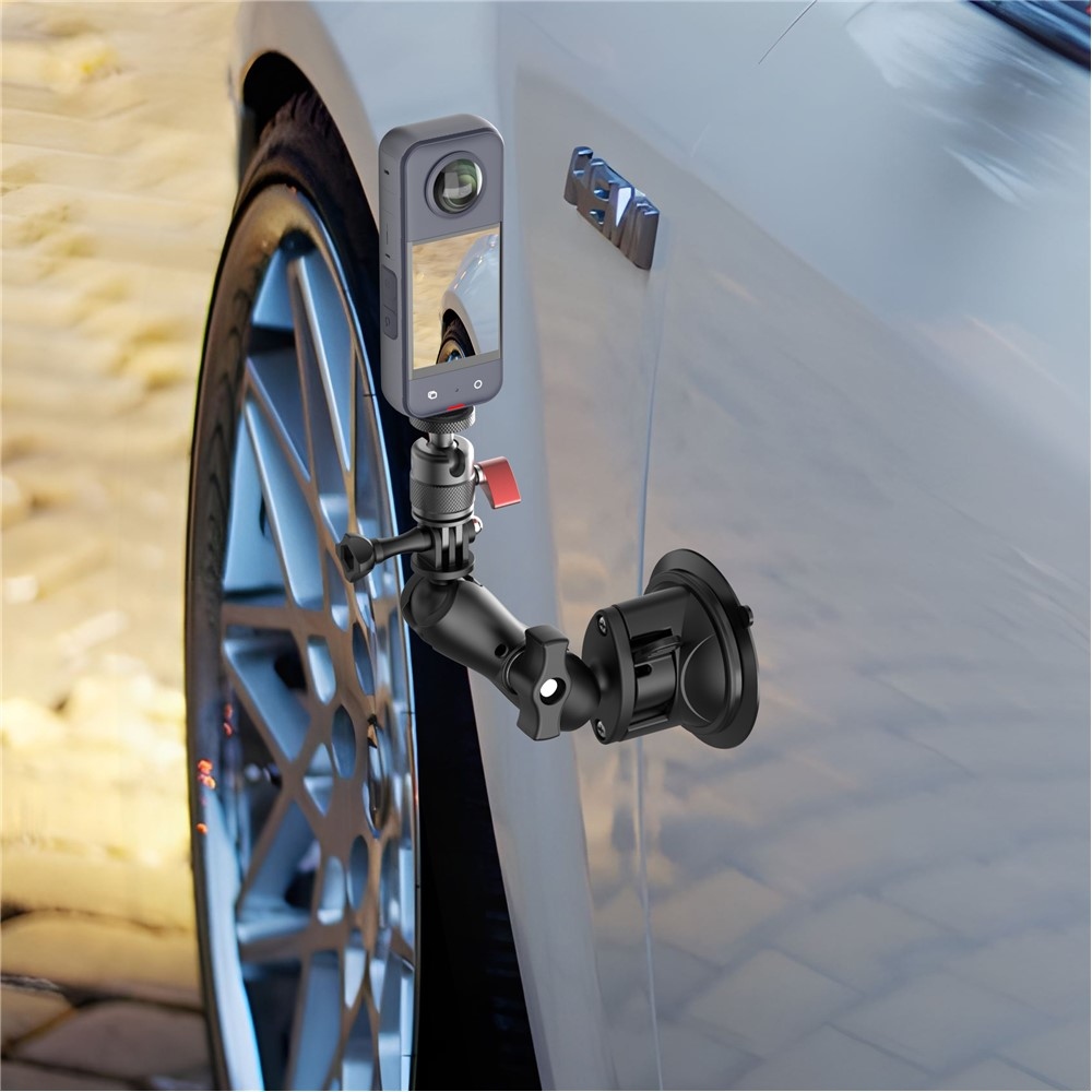 Otočný adaptér 360° pre akčné kamery GoPro a Insta360