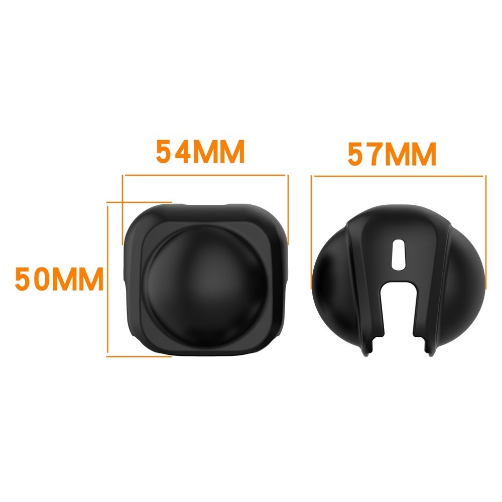 Silikónová krytka objektívov pre Insta360 X5 a X4 - biela