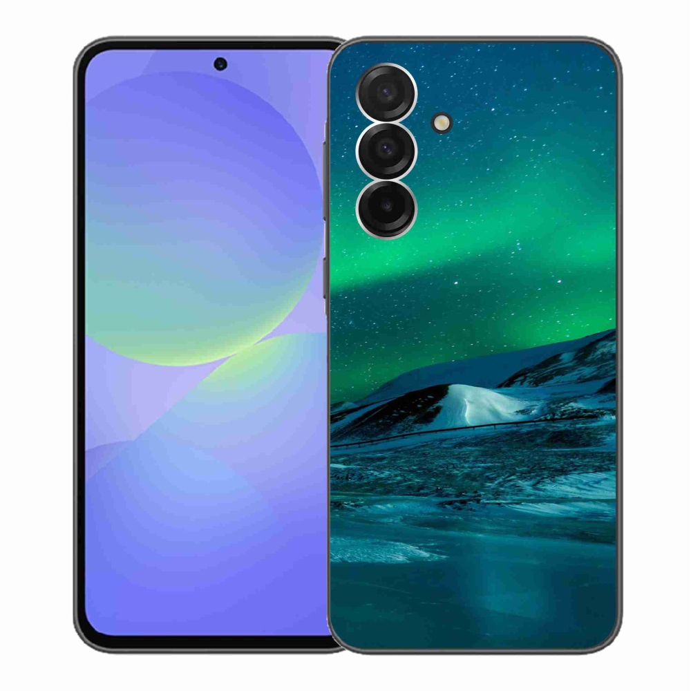 Gélový kryt mmCase na Samsung Galaxy A36 5G - polárna žiara