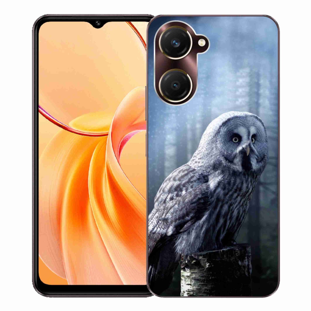 Gélový kryt mmCase na Vivo Y28s 5G - sova