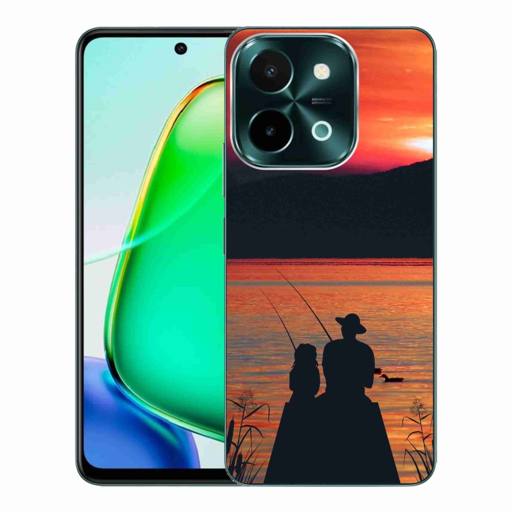 Gélový kryt mmCase na Vivo Y28 - rybárčenie 3