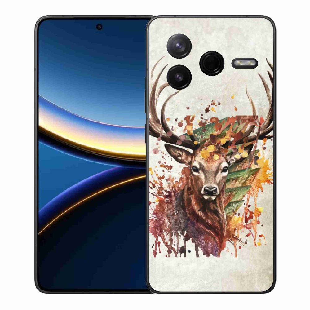 Gélový kryt mmCase na Xiaomi Poco F7 Pro - jeleň 1