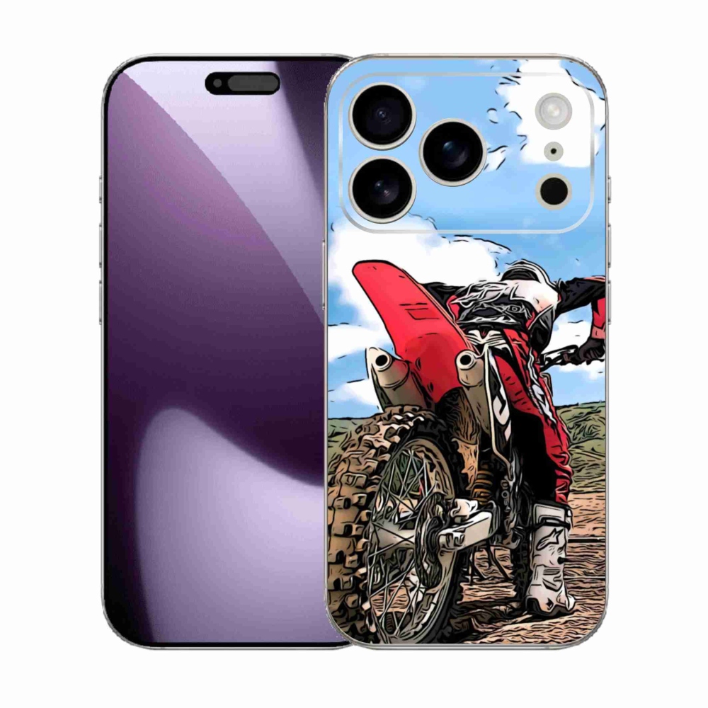 Gélový kryt mmCase na iPhone 17 Pro - moto