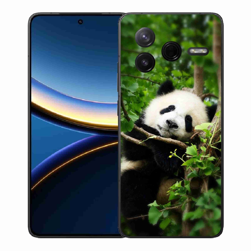 Gélový kryt mmCase na Xiaomi Poco F7 Pro - panda