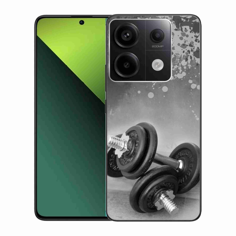 Gélový kryt mmCase na Xiaomi Redmi Note 13 Pro 5G/Poco X6 5G - činky 1