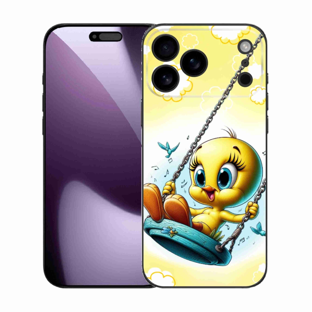 Gélový kryt mmCase na iPhone 17 Pro Max - tweety