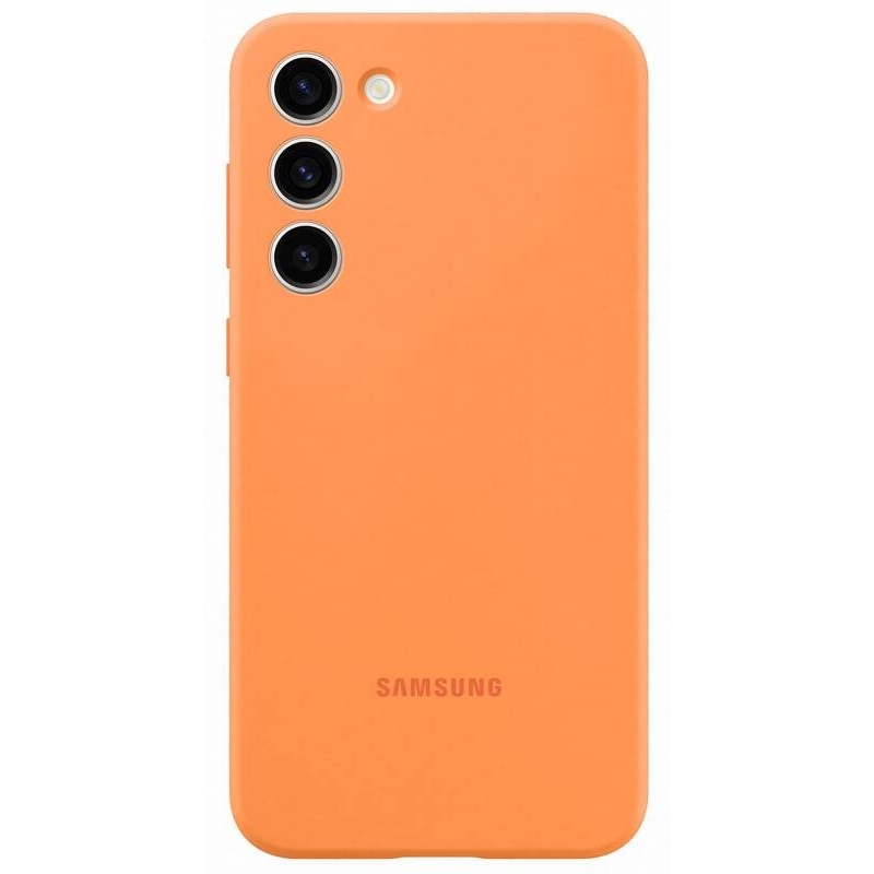 EF-PS916TOE Samsung Silikónový Kryt pre Galaxy S23+ Orange