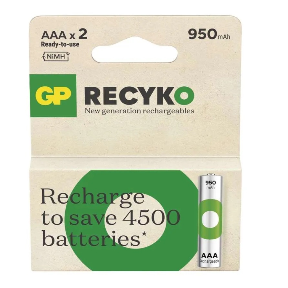 Nabíjacia batéria GP ReCyko 950 AAA (HR03) - 2ks