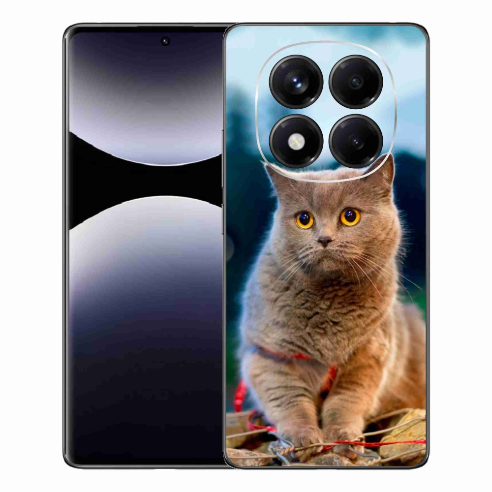Gélový kryt mmCase na Xiaomi Redmi Note 14 Pro - britská modrá 2