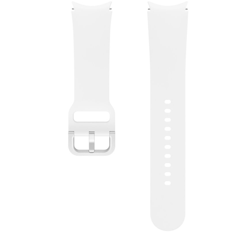 ET-SFR90SWE Samsung Galaxy Watch 4/4 Classic/5/5Pro Športový Remienok 20mm S/M White