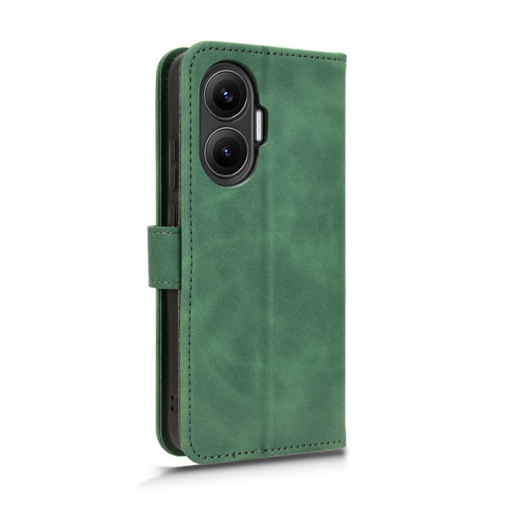 Feel knižkové púzdro na Xiaomi Poco F7 5G - zelené