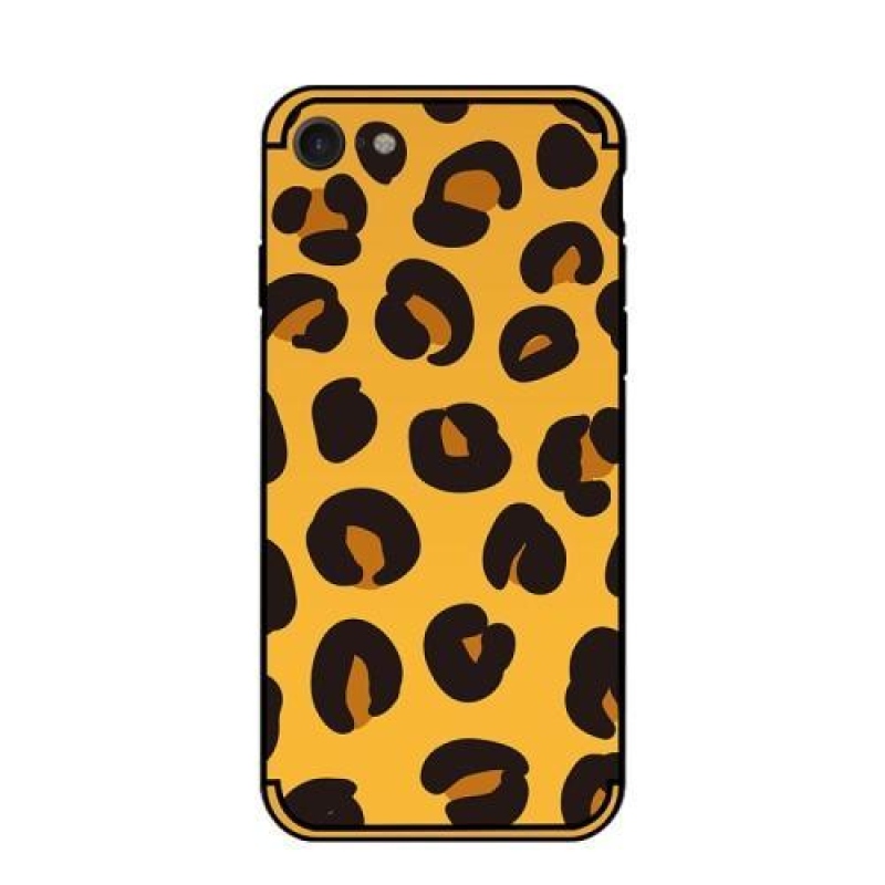 Jungle gélový obal s motívom na iPhone 7 a iPhone 8 - leopard