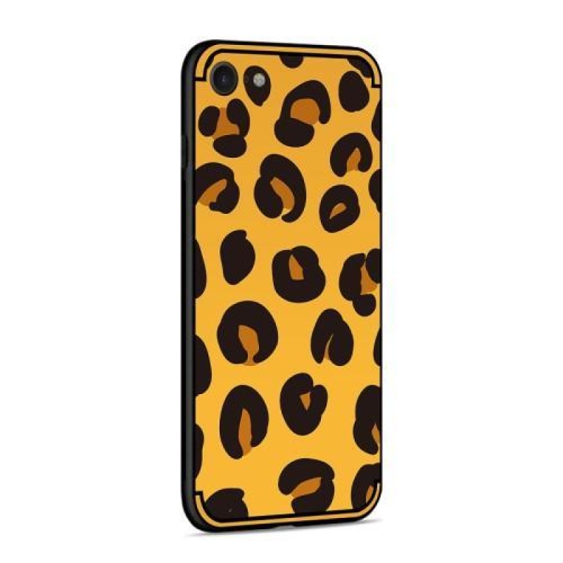Jungle gélový obal s motívom na iPhone 7 a iPhone 8 - leopard
