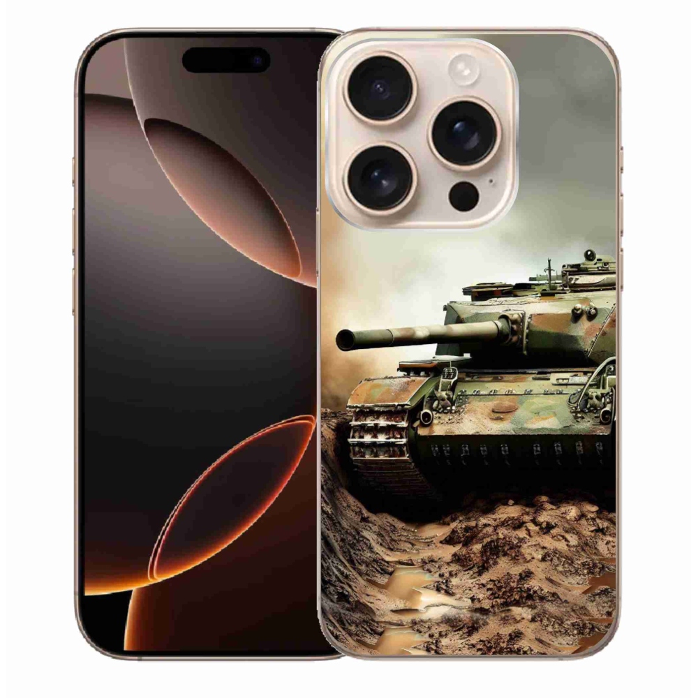 Gélový kryt mmCase na iPhone 16 Pro Max - tank