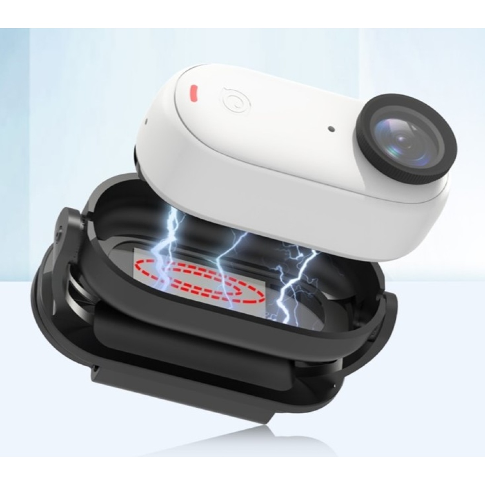 PULUZ magnetický klip na šiltovku pre Insta360 GO 3 a GO 3S