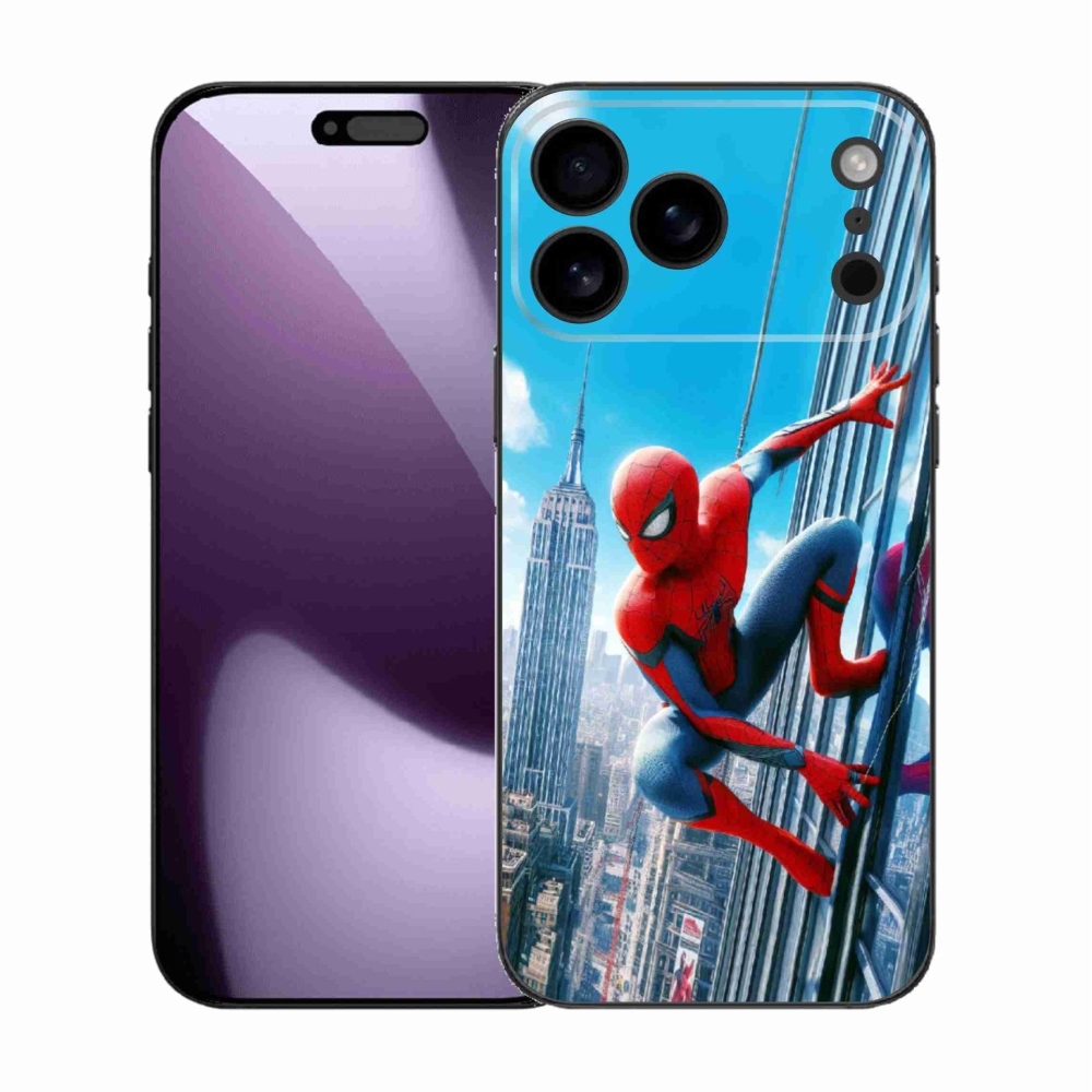 Gélový kryt mmCase na iPhone 17 Pro Max - spiderman