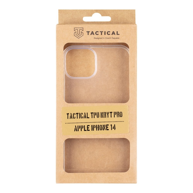 Tactical TPU Kryt pre Apple iPhone 14 - priehľadný