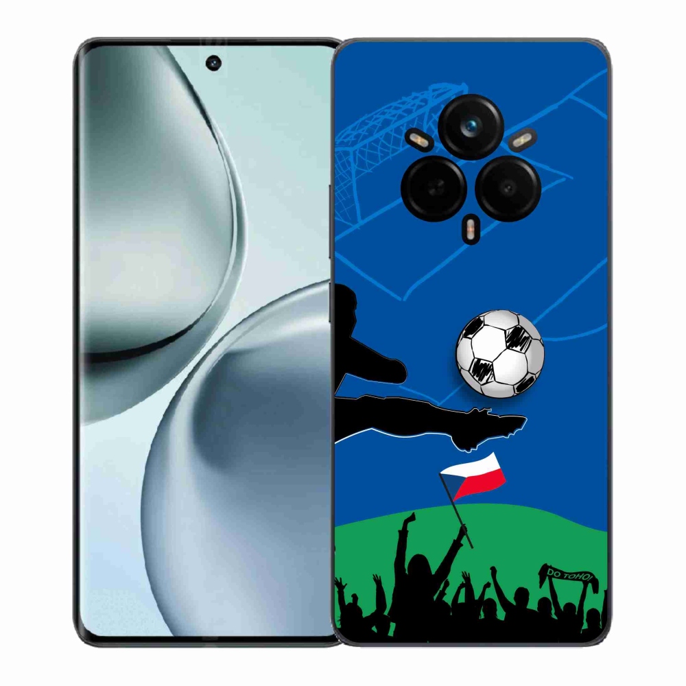 Gélový kryt mmCase na Realme 14 Pro+ 5G - fanúšikovia futbalu