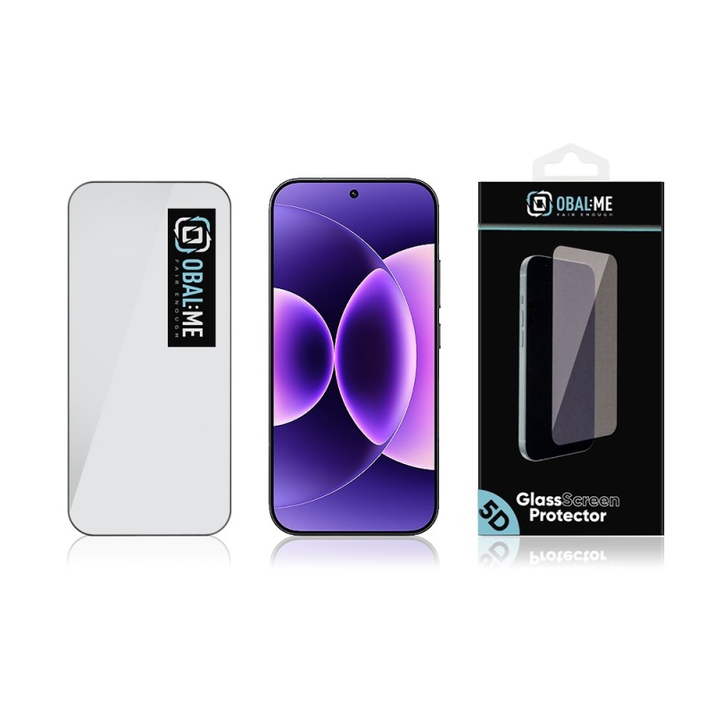 BALENIE:ME 5D tvrdené sklo pre Xiaomi 17 Black