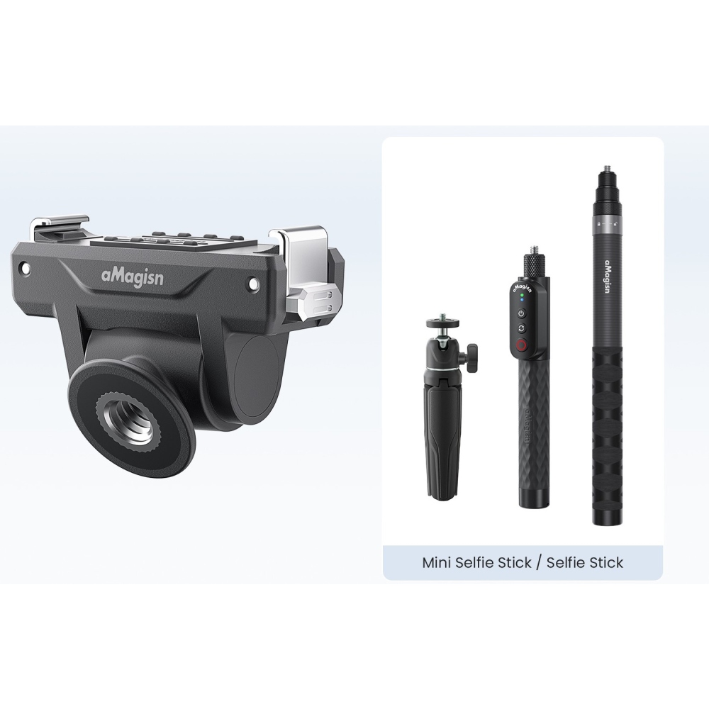 AMAGISN obojstranne nastaviteľný rýchloupínací adaptér pre DJI Osmo Action 6