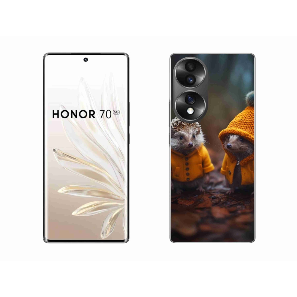 Gélový kryt mmCase na Honor 70 - ježkovia