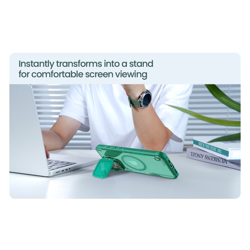 Nillkin Iceblade Prop Magnetický kryt pre Apple iPhone 16 Black