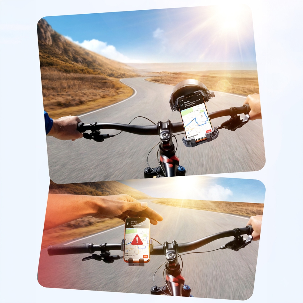 Joyroom JR-ZS528 Držiak na bicykel so slnečnou clonou – čierny