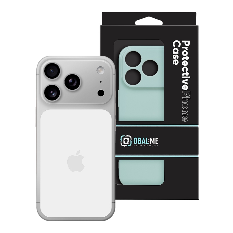 OBAL:ME Lesklé puzdro pre Apple iPhone 18 Pro v mätovej farbe