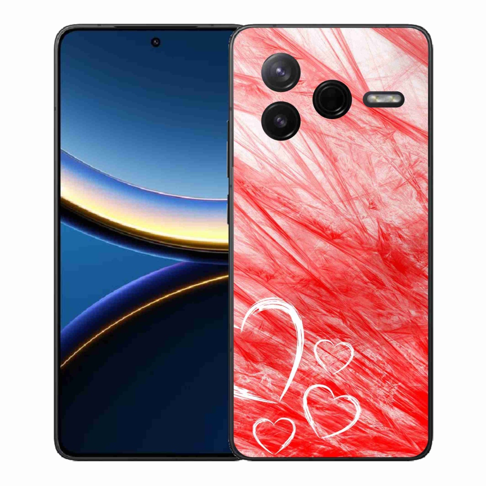 Gélový kryt mmCase na Xiaomi Poco F7 Pro - heart