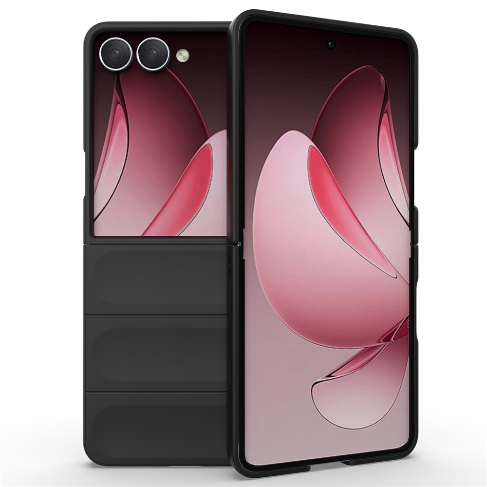 Rugg odolný gélový obal na Samsung Galaxy Z Flip7 5G - čierny