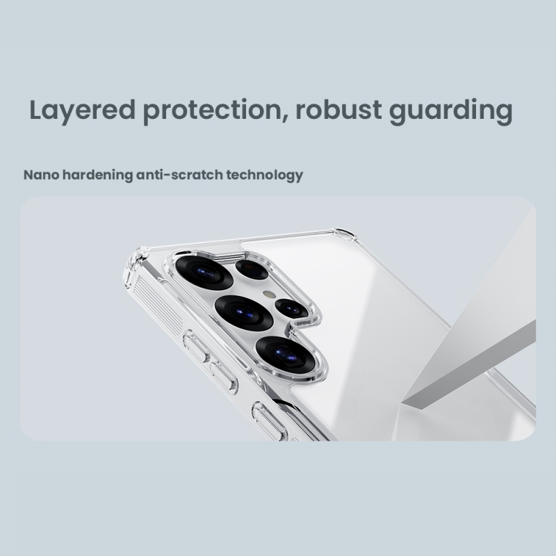 Nillkin Nature TPU PRO Magnetic Kryt pre Samsung Galaxy S25 Ultra Transparent