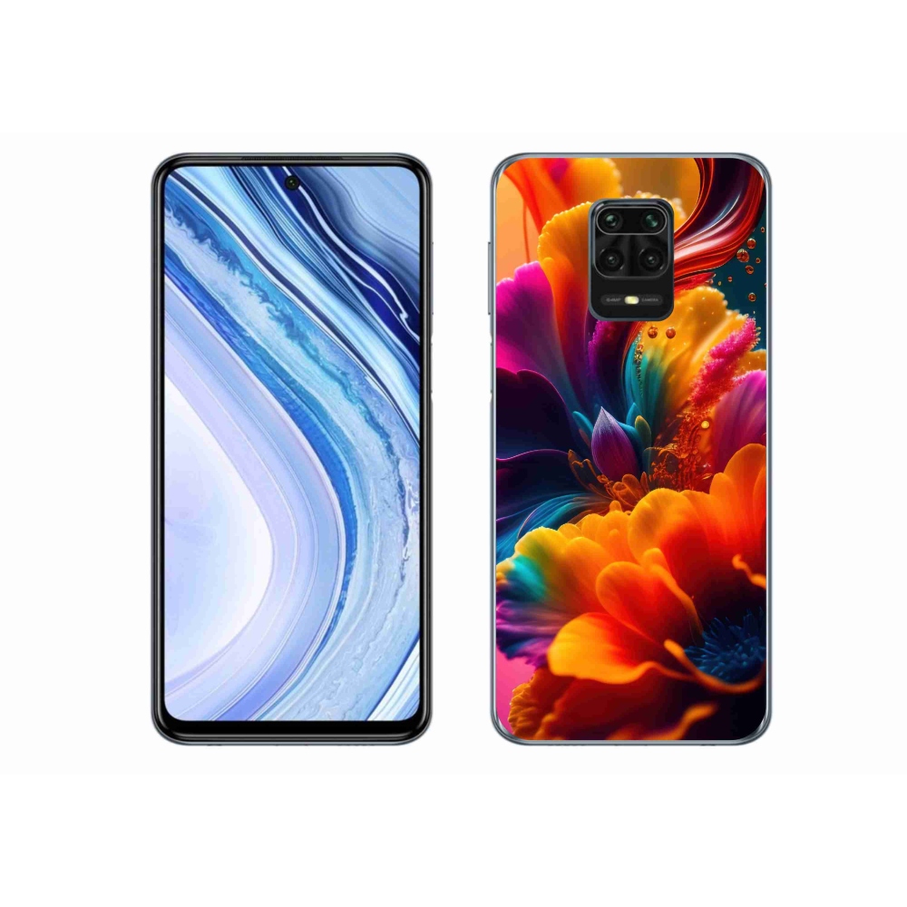 Gélový kryt mmCase na Xiaomi Redmi Note 9 Pro - abstraktný motív 2