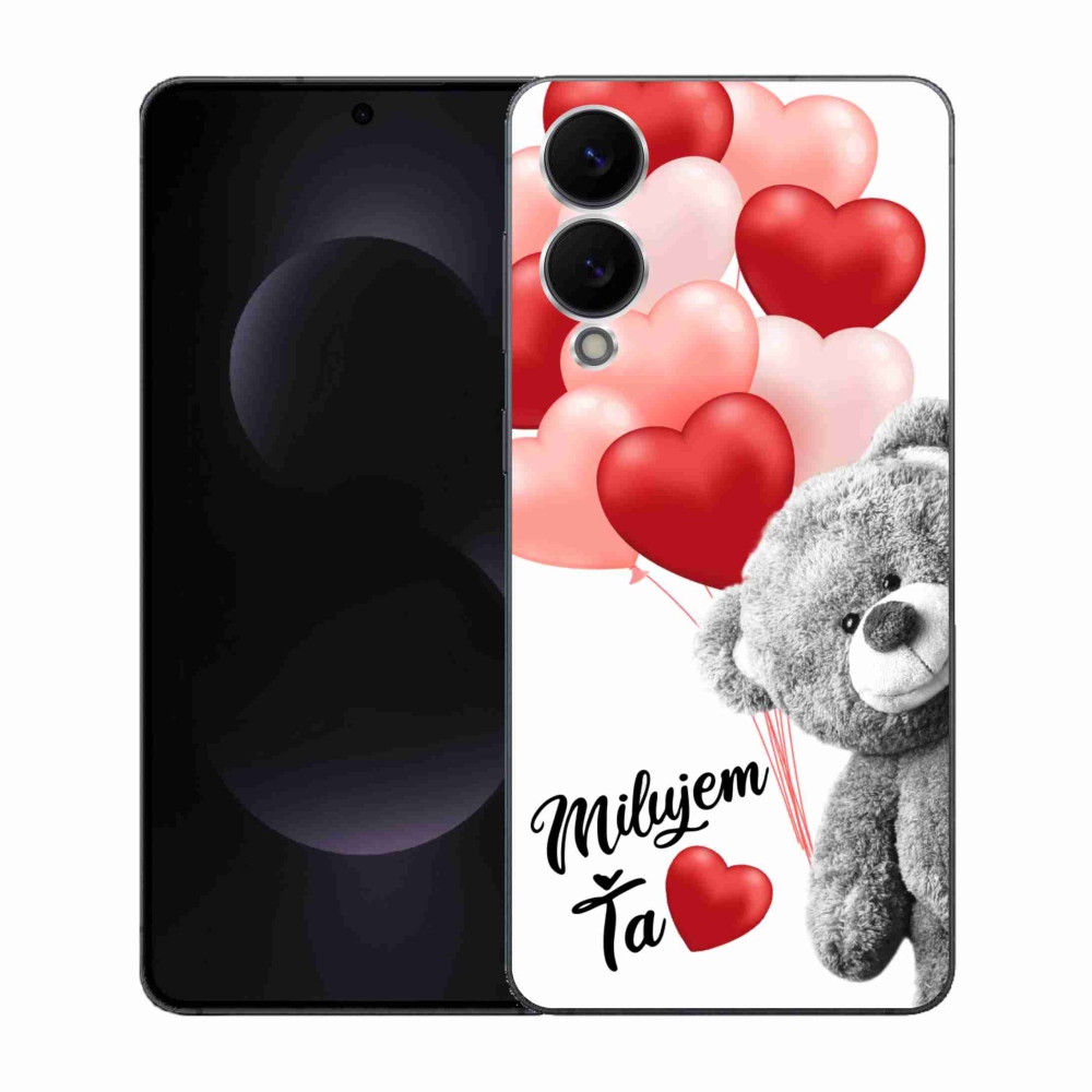Gélový kryt mmCase na Samsung Galaxy S25 Edge - milujem Ťa sk