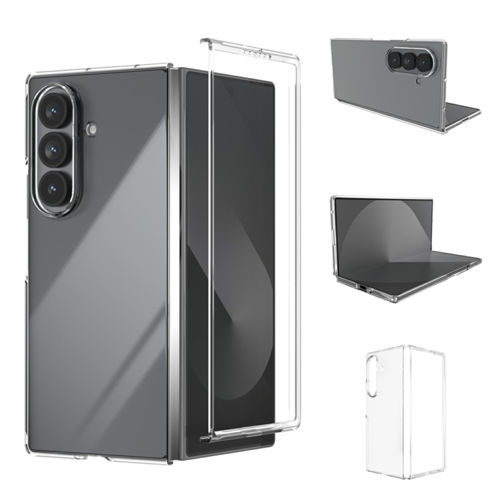 Plastový kryt na Samsung Galaxy Z Fold7 5G - priehľadný