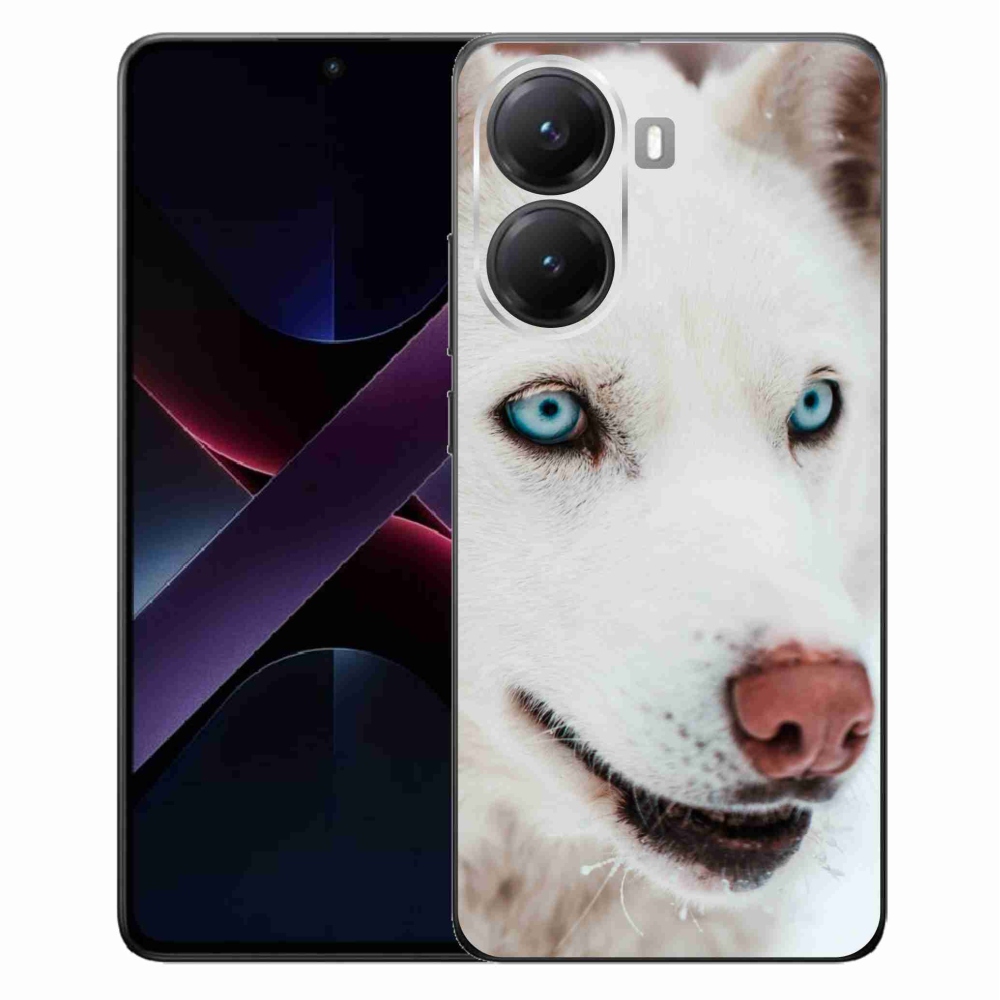 Gélový kryt mmCase na Xiaomi Poco X7 Pro 5G - psí pohľad